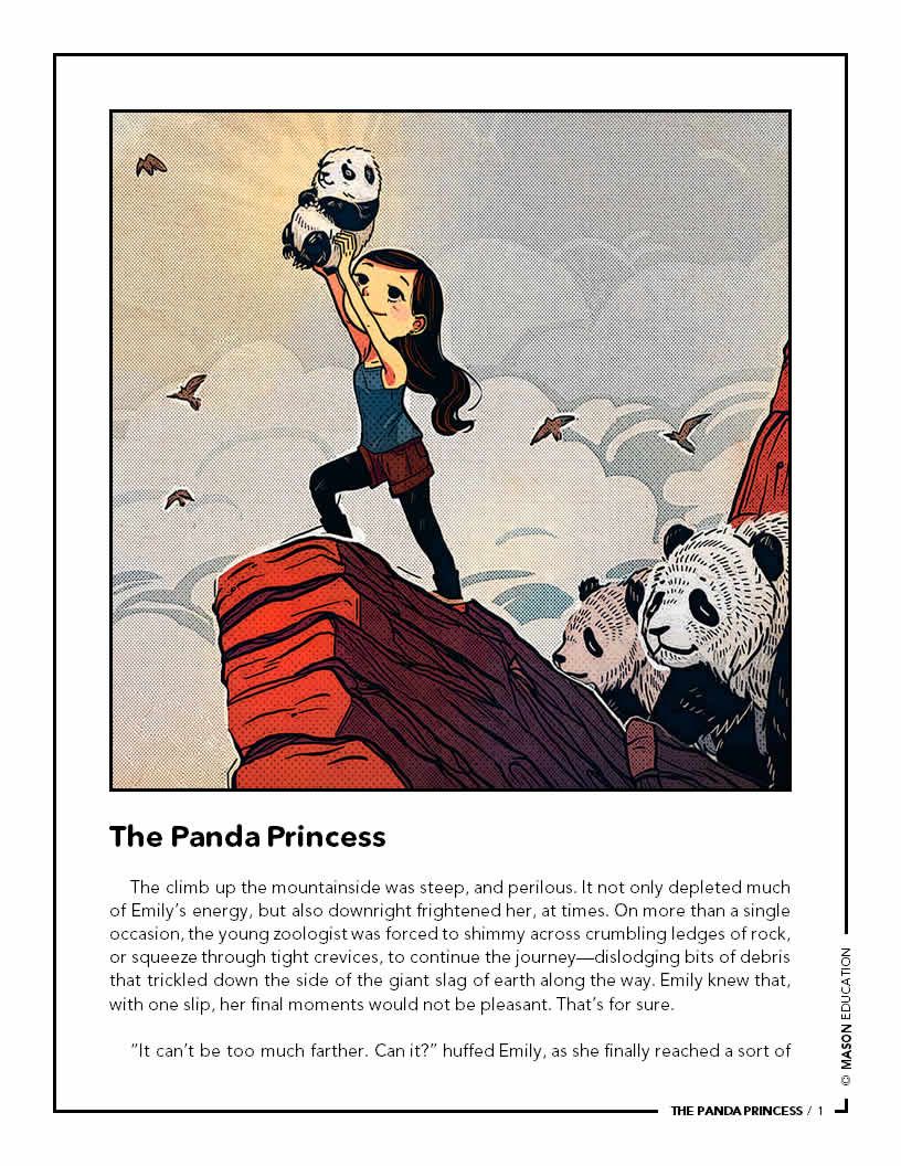 Princess Riding A Panda Learningful